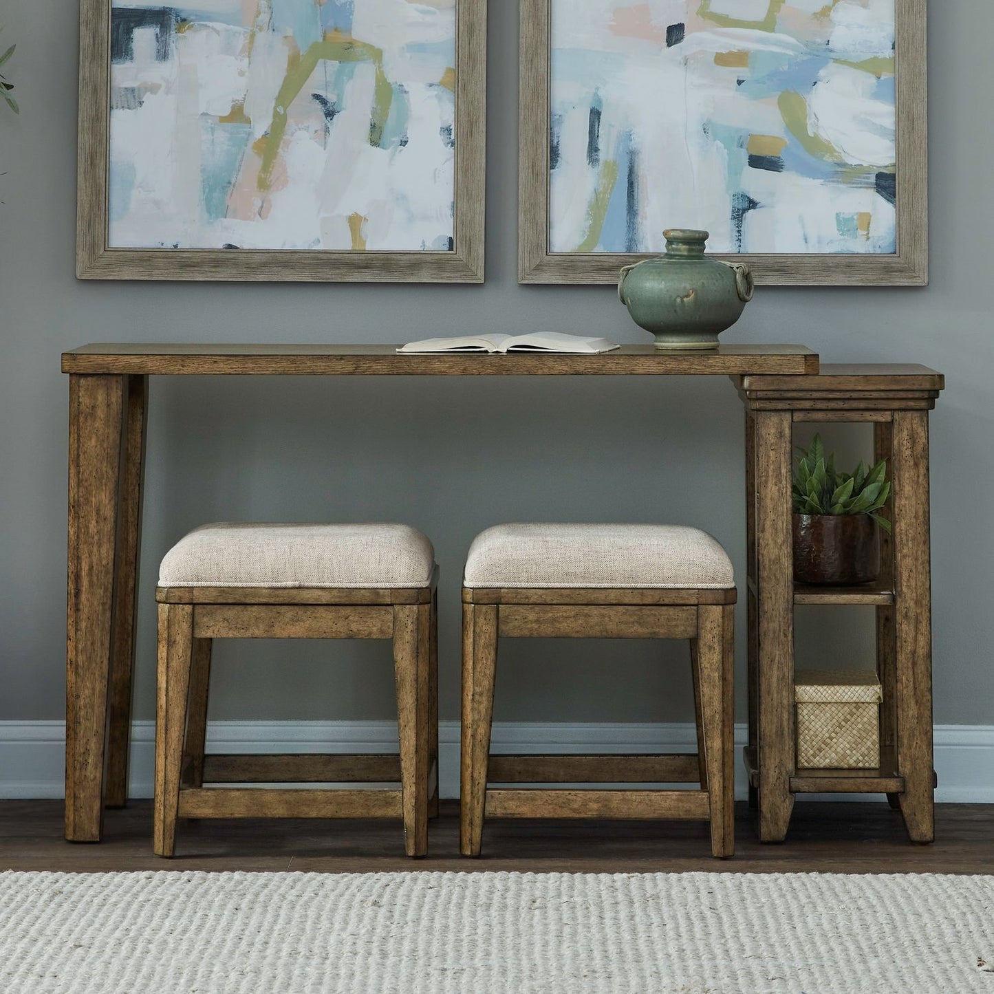 Liberty Carolina Park With 2 Stools