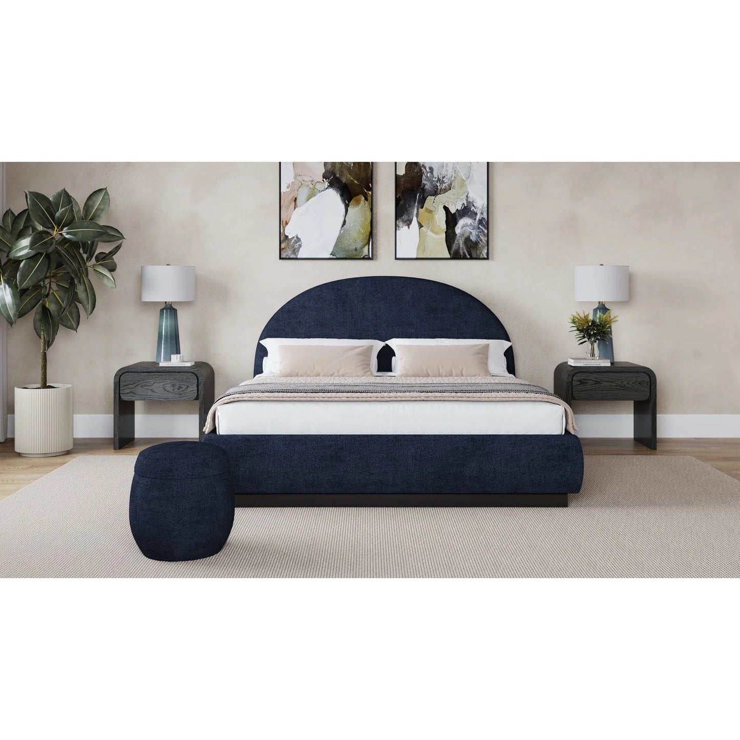 Flex Upholstered Full Bed