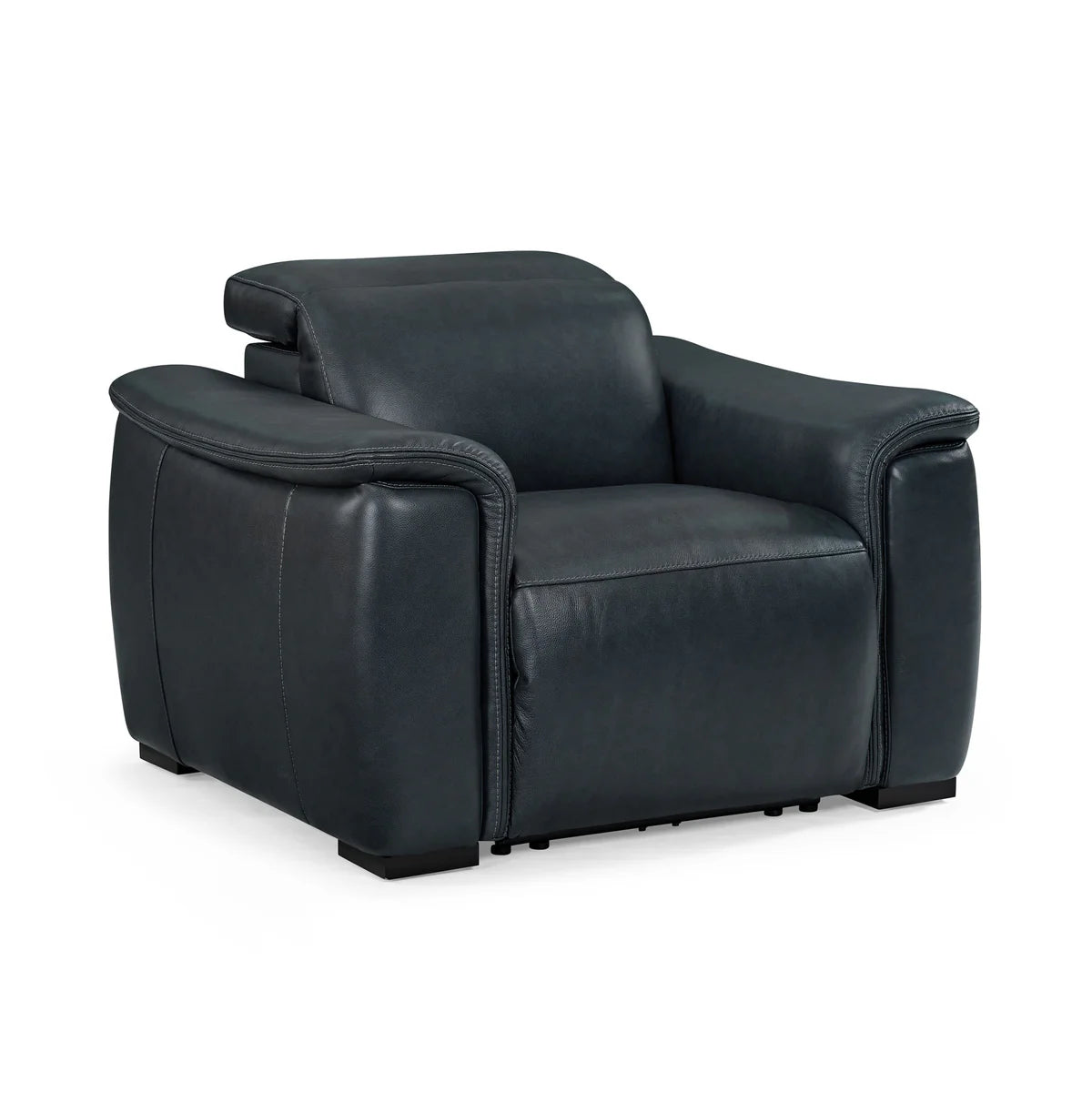 Flex Steel Camden Leather Power Recliner with Power Headrest