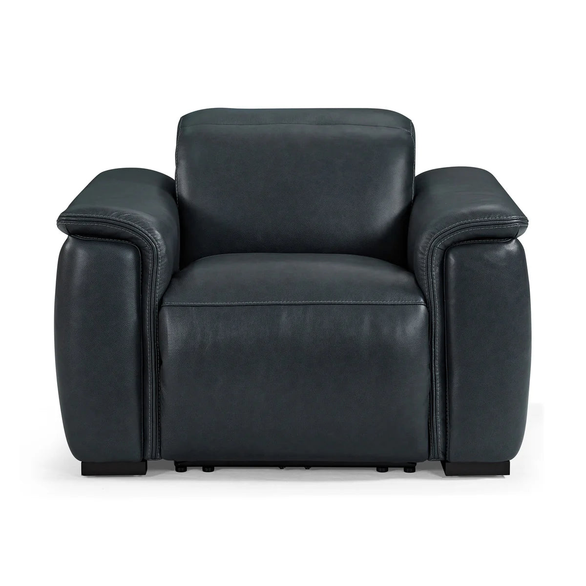 Flex Steel Camden Leather Power Recliner with Power Headrest