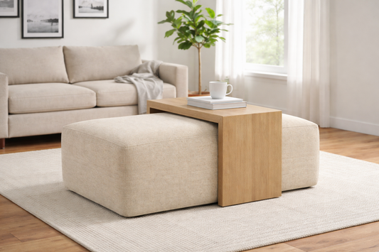 Rowe Macon Ottoman Table Include