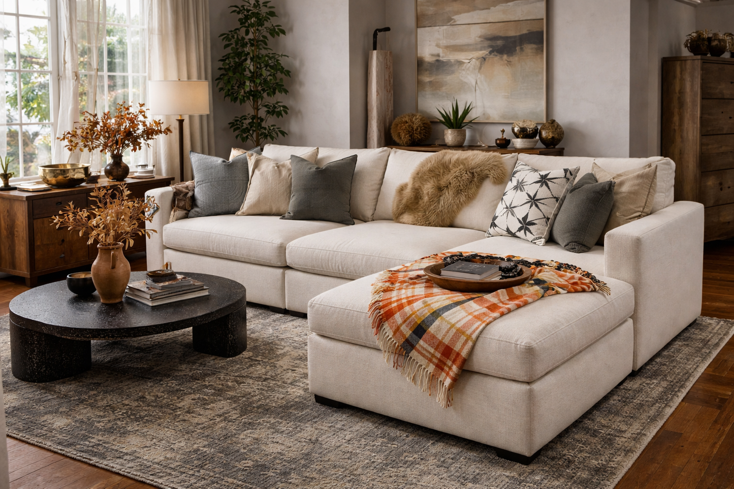 Bassett Beckham Wide Arm Sectional