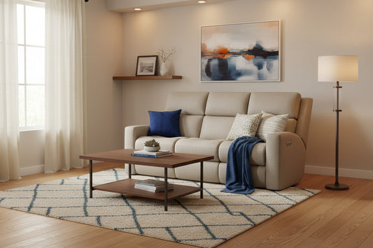 Score Power Reclining Sofa with Power Headrests and Lumbar