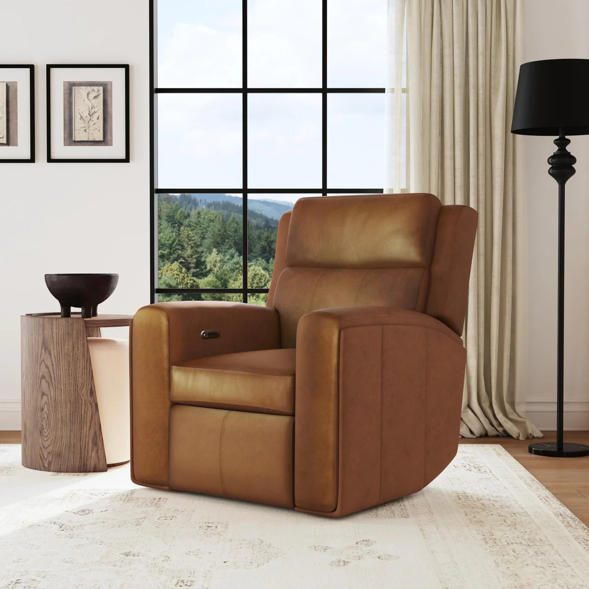 Wyatt Leather Power Recliner
