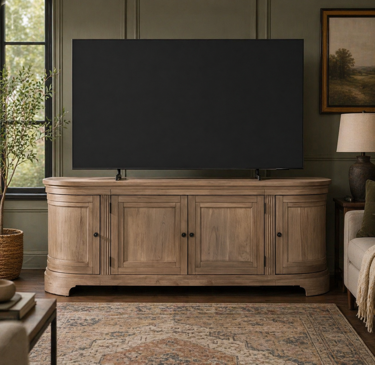 Haven Hills 82 Inch TV Console