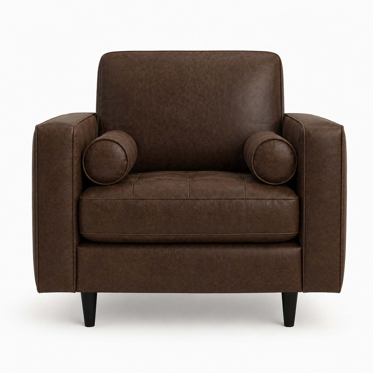 Sabrina Leather Chair Bomber Tan