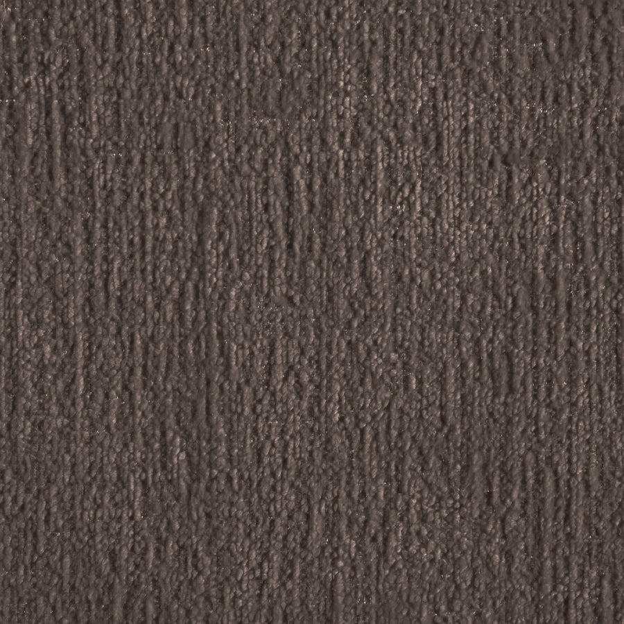 Havre Velour Fur Fabric Upholstered Ottoman