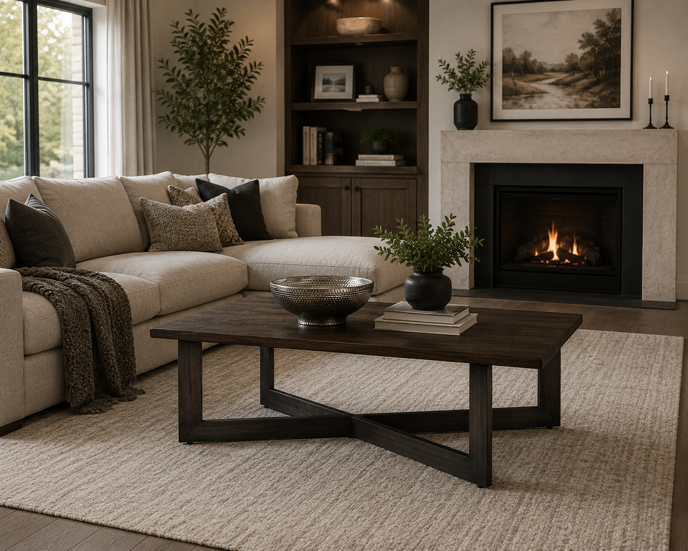 Marley Live Edge Coffee Table