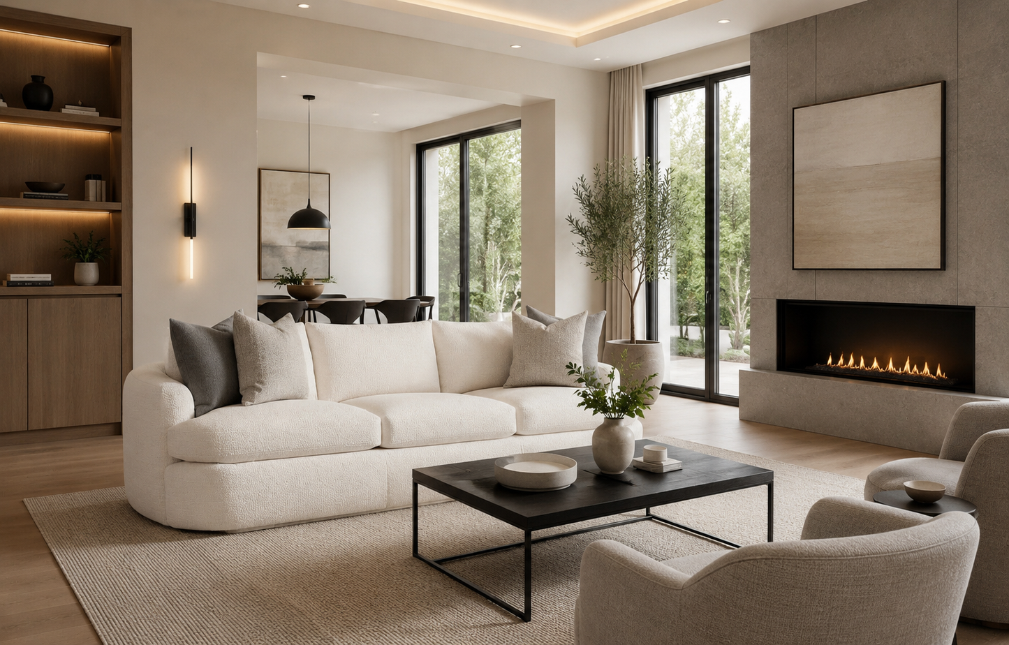 Bernhardt Jules Fabric Sofa