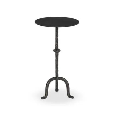 Jocelyn Black Iron End Table