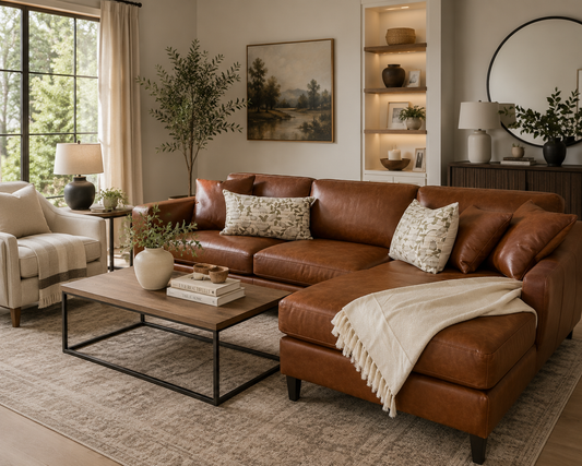 Isabella Leather Sectional