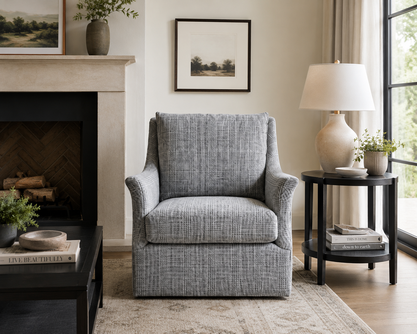 Henri Swivel Chair
