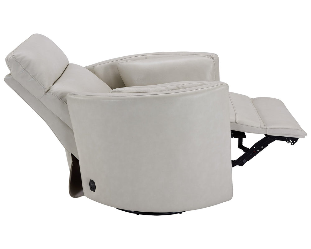 Parker Leather Swivel Chair