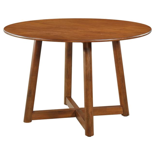 Round Solid Wood Dining Table