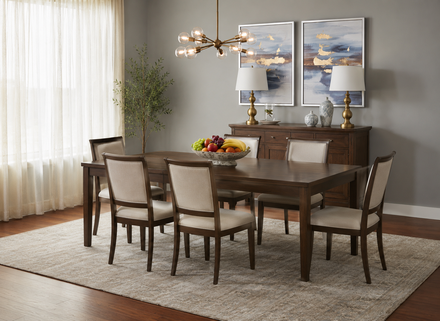 Artisan Prairie Rectangular Leg Table