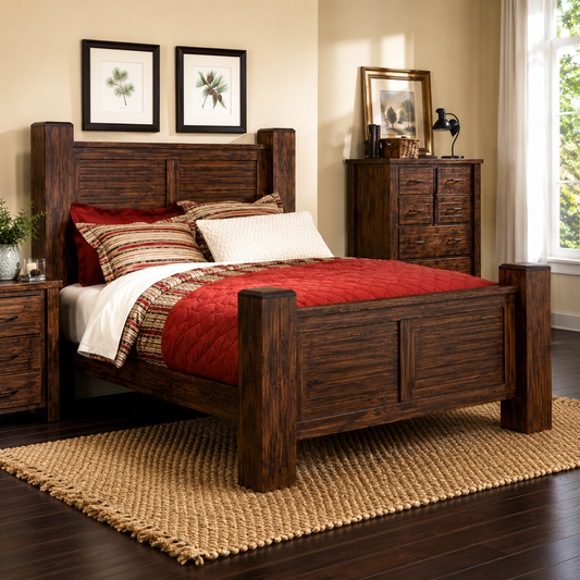 Timber King Bed