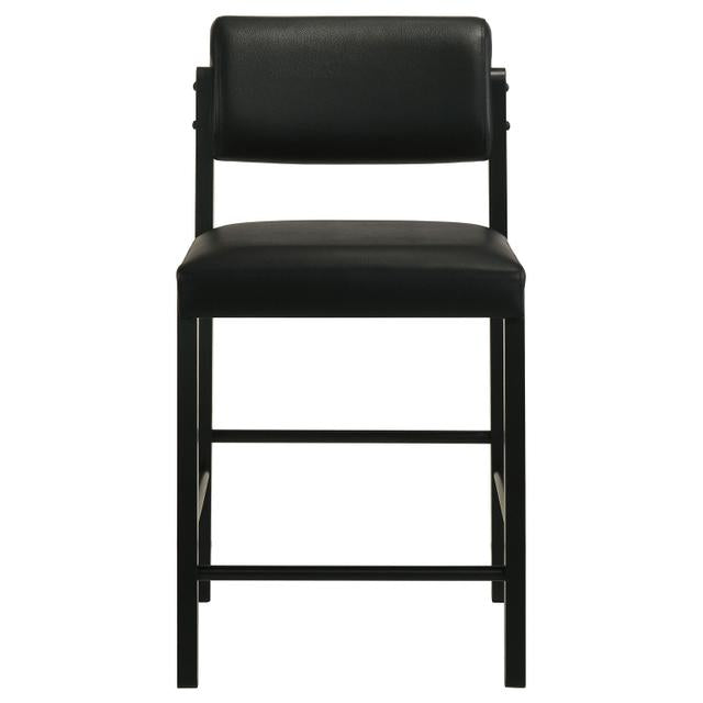 Vegan Leather Counter Stools