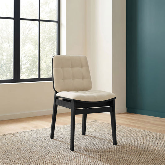 Tufted Velvet Dining Chair