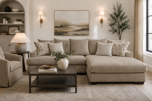 Luke Home Murpahy Chaise Sofa