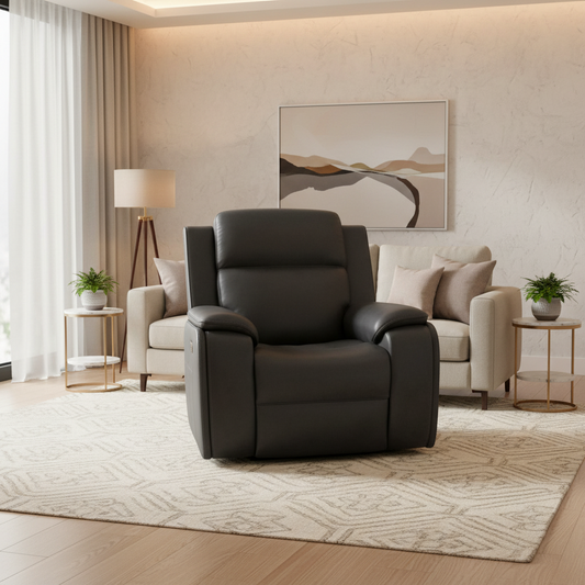 Flex Steel Ziggy Recliner Heating and Massage