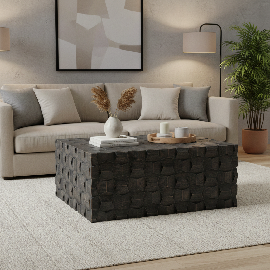 Chiseling Cocktail Table