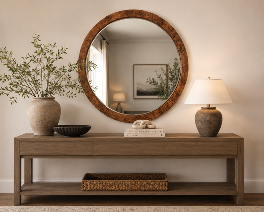 Manhattan Round Mirror