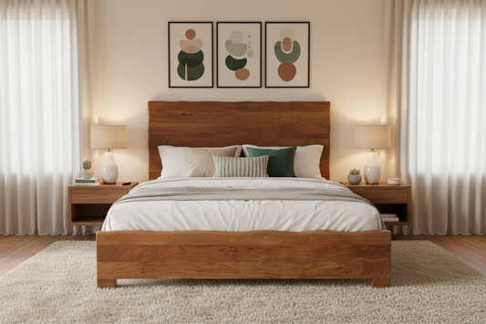 Arthur  Live Edge King Bed