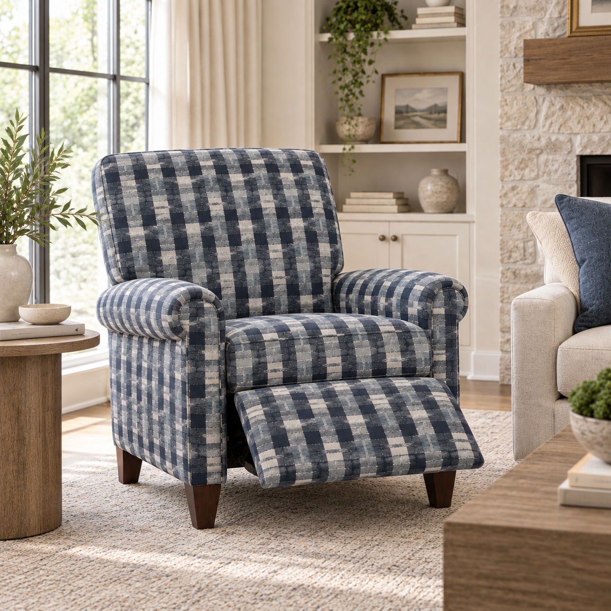 Thompson Panel Arm Manual Recliner