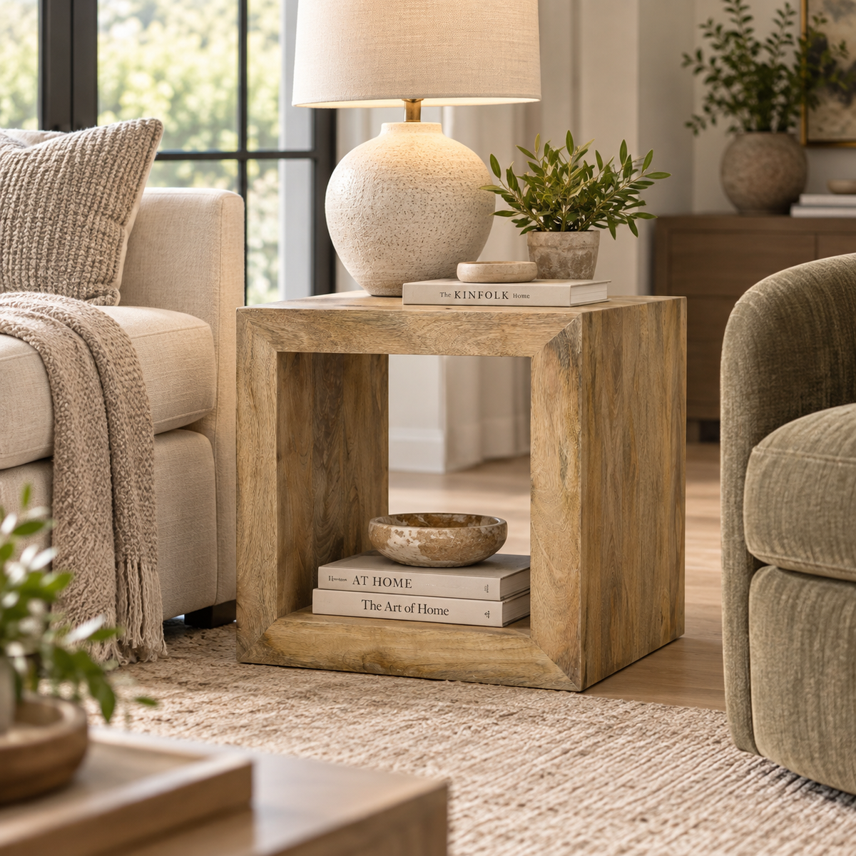 Mango End Table