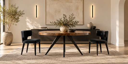 Moes Oval Dining Table