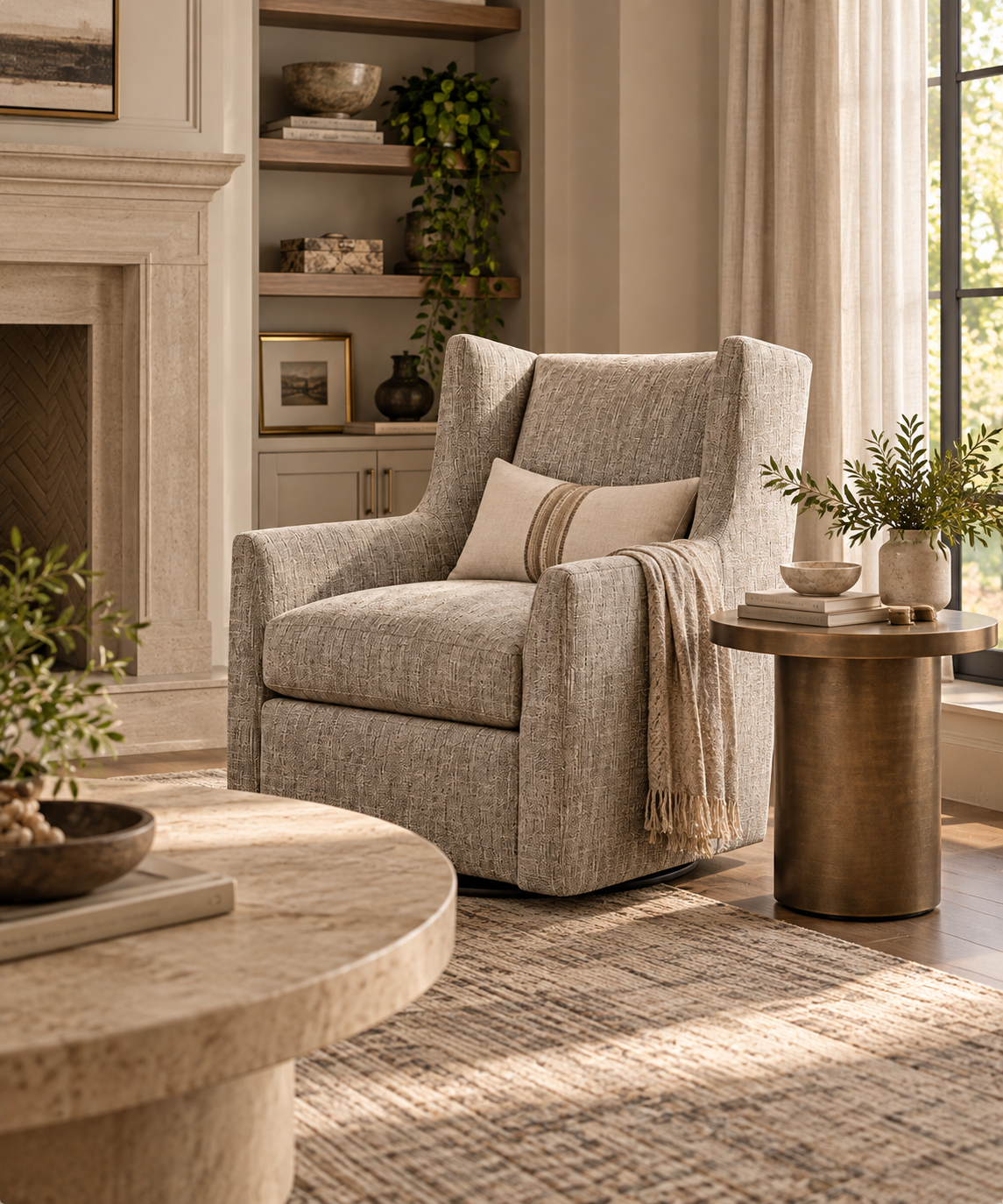 Newhall Swivel Glider