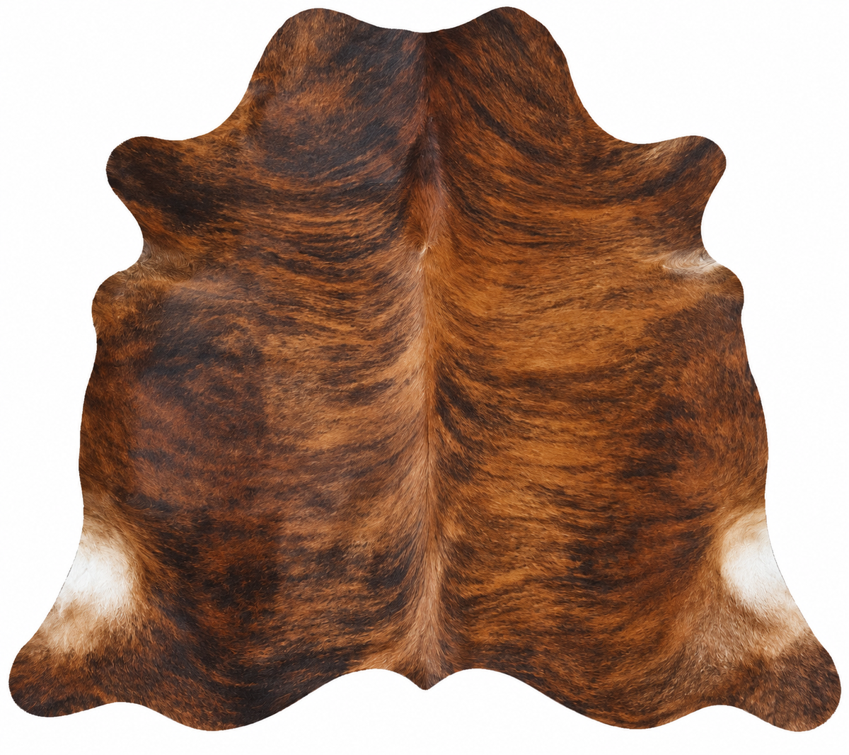 Brindle Reddish Cowhide