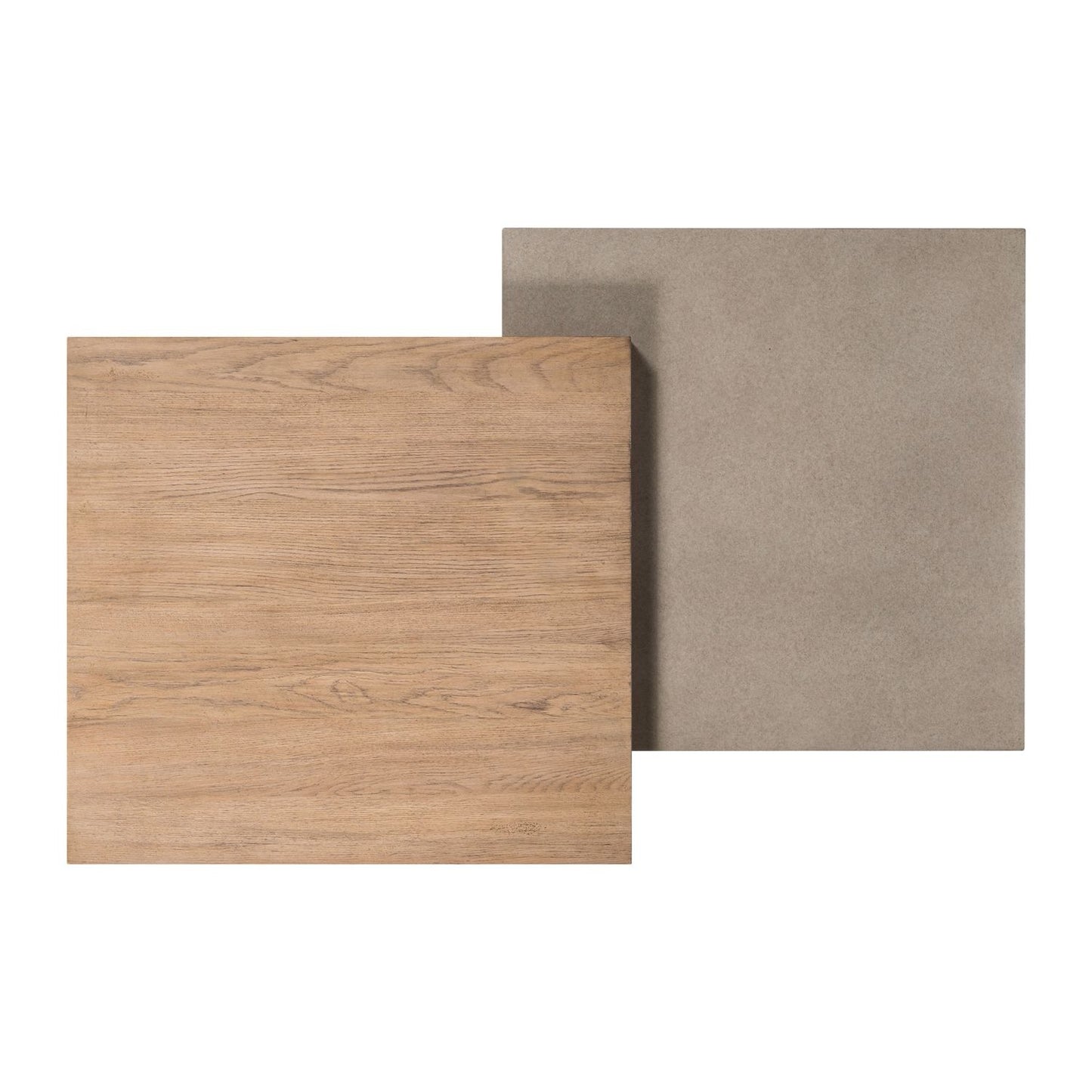Concrete Finish Wood Coffee Table