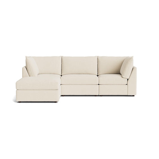 Bassett Beckham Sectional In Cotton