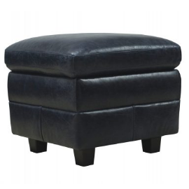 Anya Ottoman Midnight Blue 3513