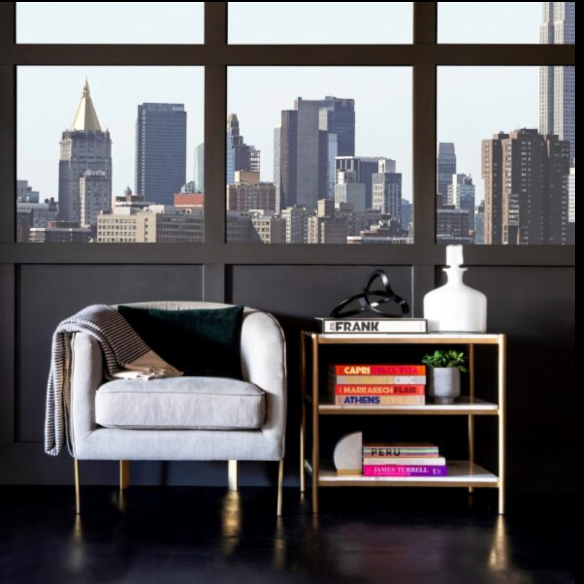 HOLLYWOOD END TABLE