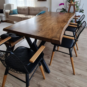 Turkish 7' Wooden Dining Table