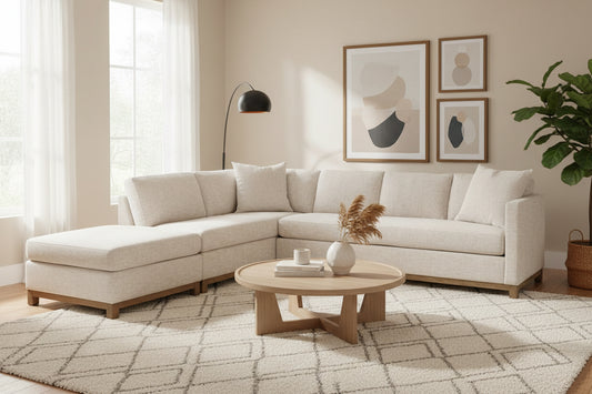 Clayton Sectional with Ottoman