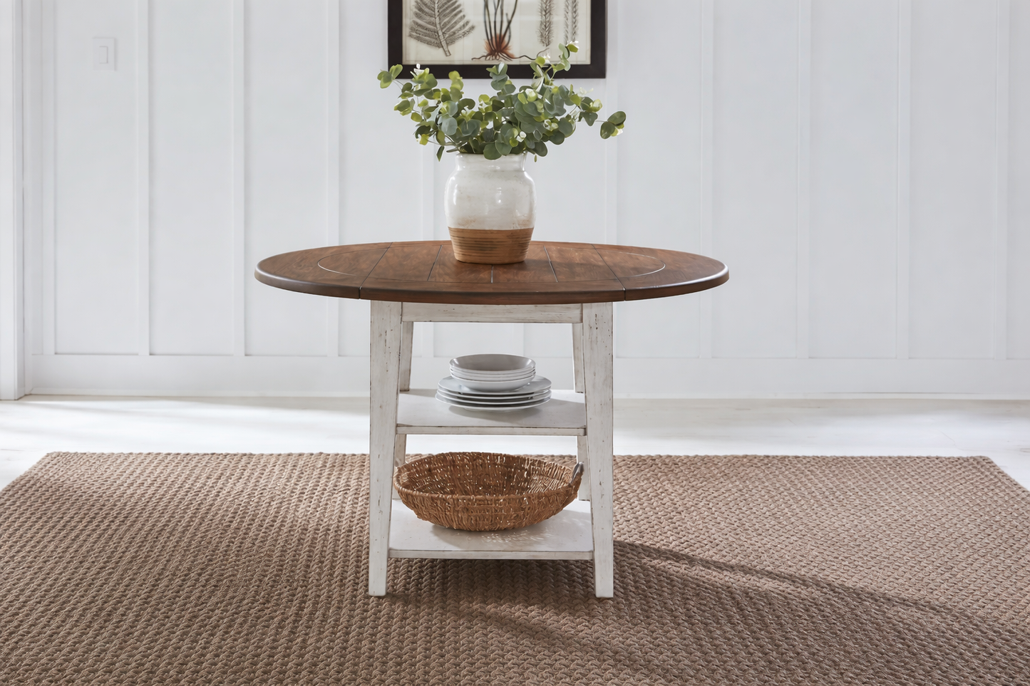 Liberty Farmhouse Drop Leaf Table