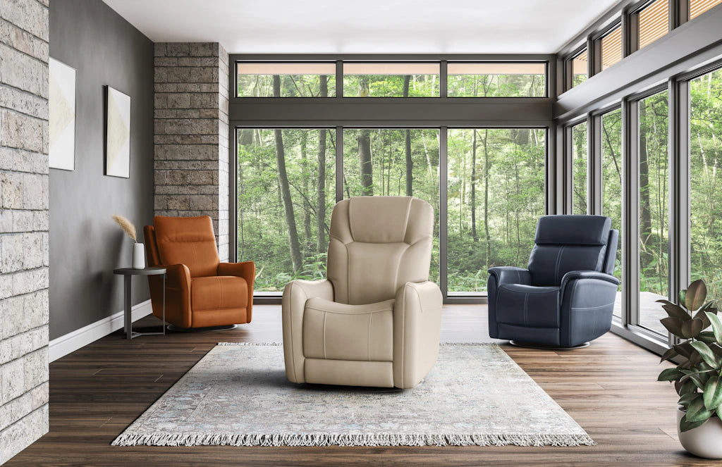 View Swivel Power Recliner